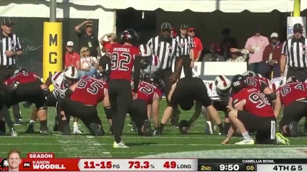 Fake Field Goal, Camellia Bowl